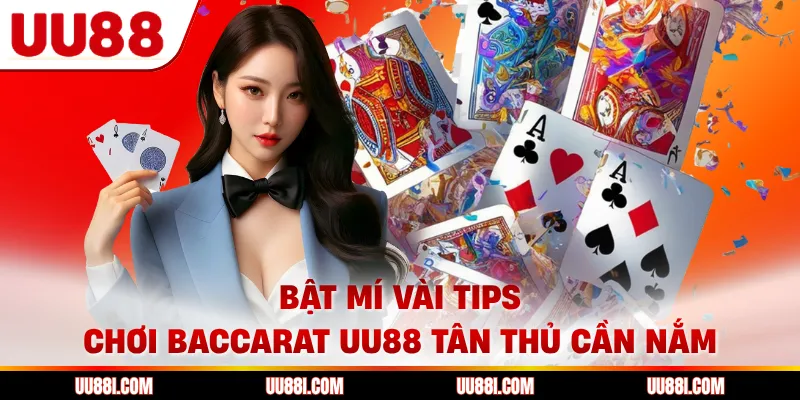 Bật mí vài tips chơi baccarat UU88 tân thủ cần nắm 