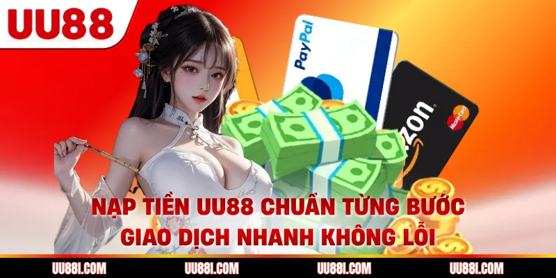 Nạp Tiền UU88 Chuẩn Từng Bước, Giao Dịch Nhanh Không Lỗi